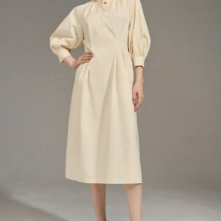 [BUNJANG] Lanvin Collection 23SS Mock Neck Dress (Size 82, Belt Not Included) / 랑방컬렉션 23SS  모크넥 원피스 82사이즈(벨트X)