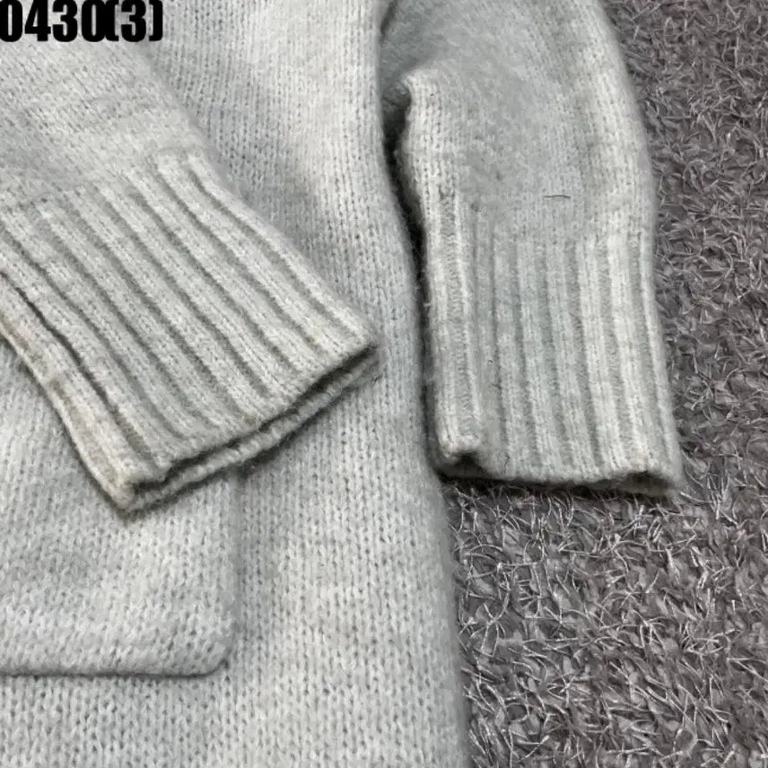 [BUNJANG] Zara Long Cardigan Gray / 자라 ZARA 롱 가디건 회색 0430
