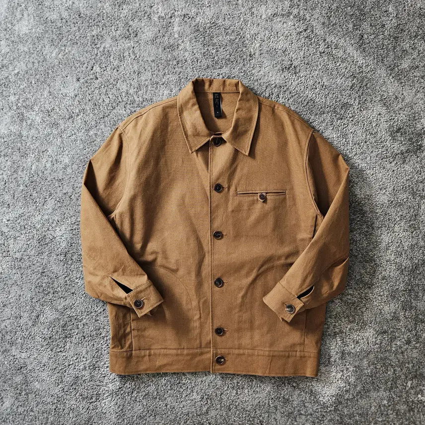 [BUNJANG] ESOPIC Cotton Polyurethane Jacket / [무료배송] ESOPIC 코튼 폴리우레탄 자켓