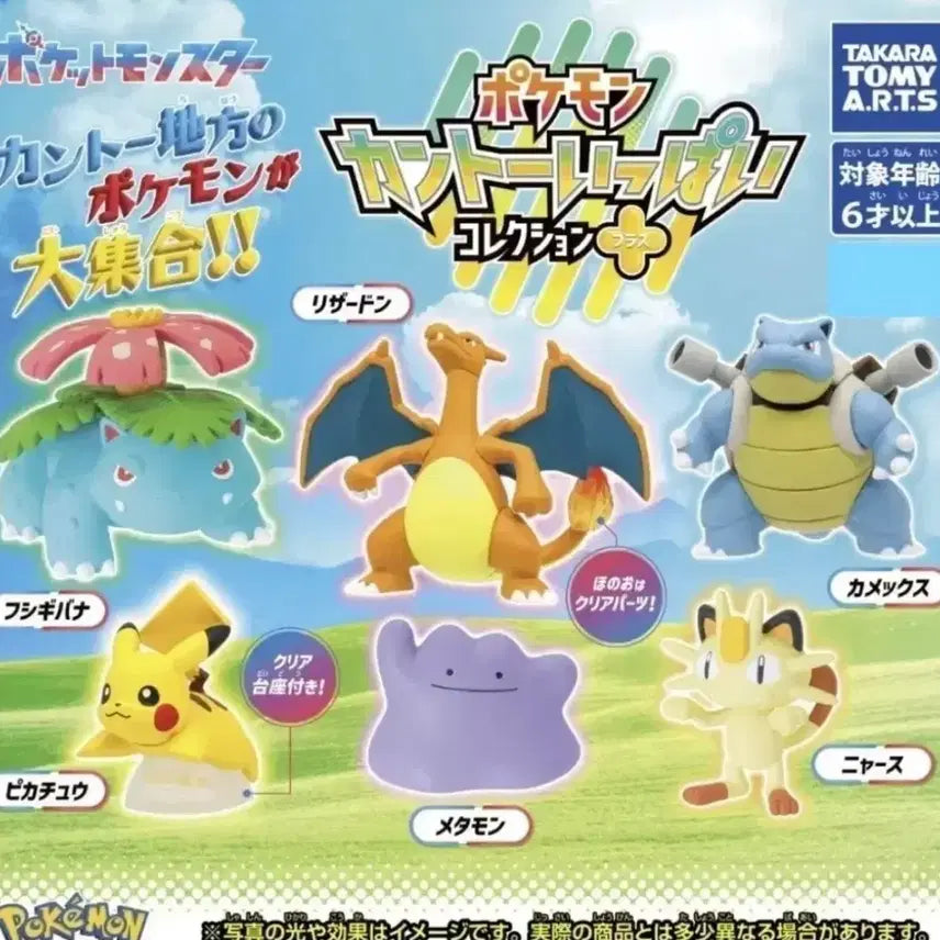[BUNJANG] Pokemon Kanto Region Nyaong (Meowth) Figure / 포켓몬 관동지방 피규어 컬렉션 (냐옹이)