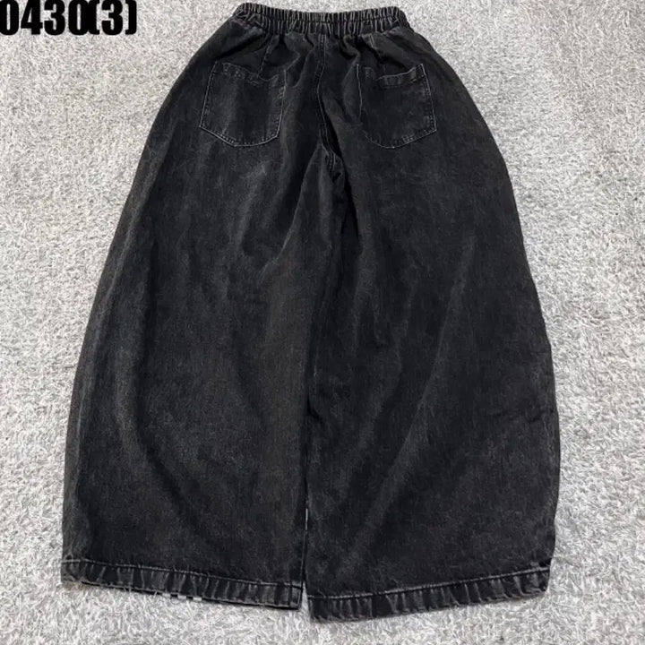 [BUNJANG] Viczic Damage Washing Wide Denim Pants / 데미지 워싱 와이드 데님 팬츠 0430