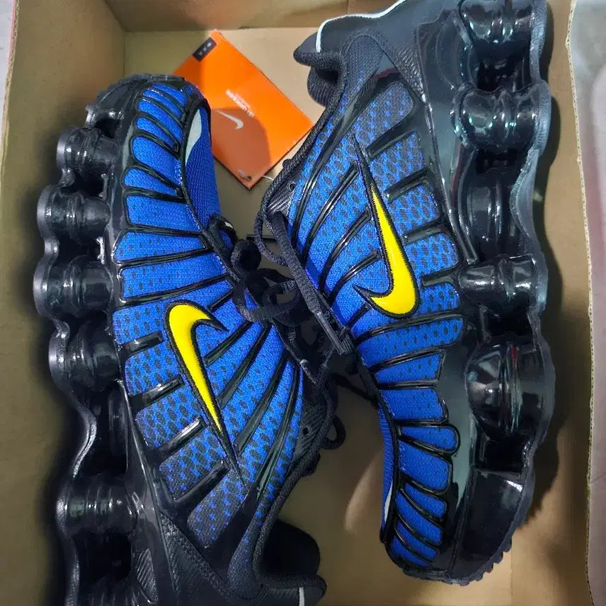 [BUNJANG] Nike Shox TL Black Varsity Maze / 255 ) 나이키 샥스 TL 블랙 바시티 메이즈