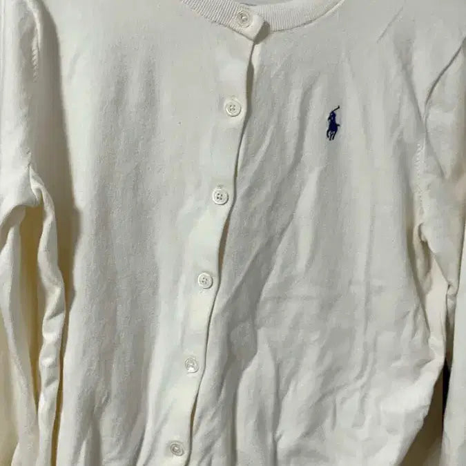 [BUNJANG] Polo Ralph Lauren Ivory Cardigan / 폴로 랄프로렌 아이보리 가디건