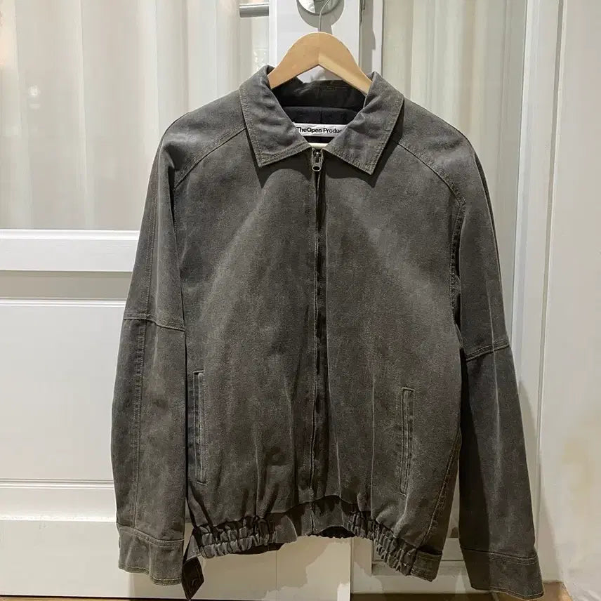 [BUNJANG] Unsealed Blue Blouson Jacket / the open product 워싱 블루종