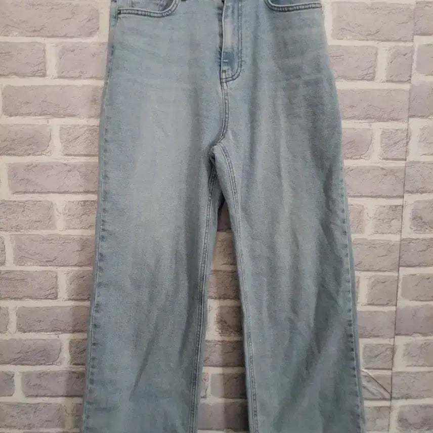 [BUNJANG] PVCS Light Wash Wide Straight Jeans Size 27 / PVCS 연청 와이드 일자청바지 27/알뜰한여우