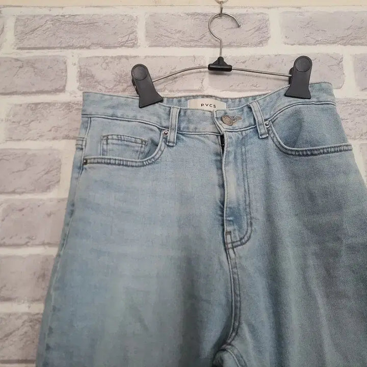 [BUNJANG] PVCS Light Wash Wide Straight Jeans Size 27 / PVCS 연청 와이드 일자청바지 27/알뜰한여우