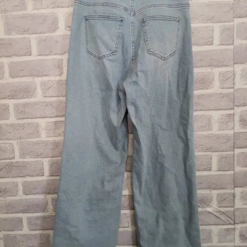 [BUNJANG] PVCS Light Wash Wide Straight Jeans Size 27 / PVCS 연청 와이드 일자청바지 27/알뜰한여우