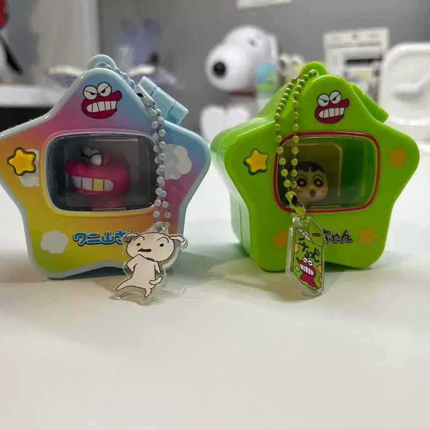 [BUNJANG] Shin-chan Waniyama Figure Keychain Set / 일괄) 짱구 와니야마상 피규어 키링 세트