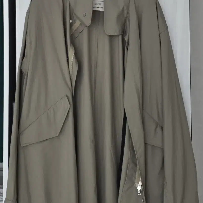 [BUNJANG] Makawear Oversized Coat Beige Size 3 / 마카웨어 오버사이즈 코트 베이지 3 사이즈