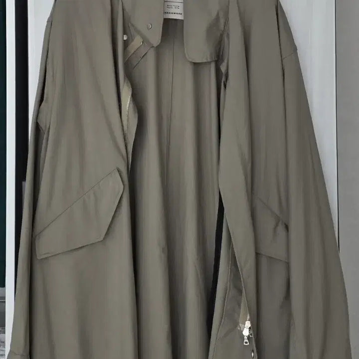 [BUNJANG] Makawear Oversized Coat Beige Size 3 / 마카웨어 오버사이즈 코트 베이지 3 사이즈
