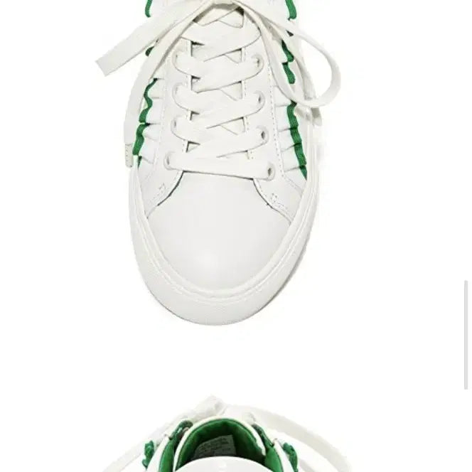 [BUNJANG] Tory Burch Sport Ruffled Leather Sneakers US 8.5 (250) / (정품) 토리버치 스포츠 러플  스니커즈 8.5 (250) 가죽