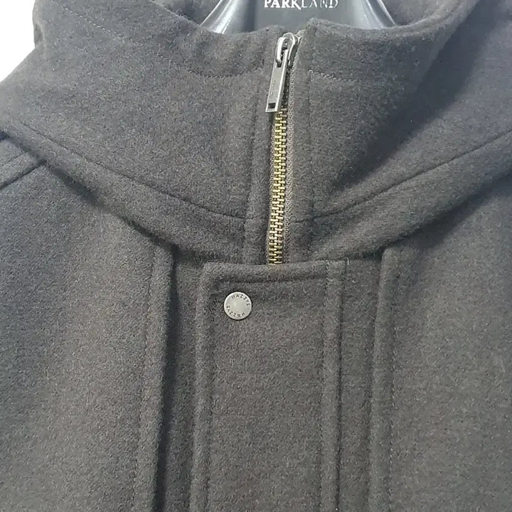 [BUNJANG] Hazzys 100% Wool Hooded Coat / 헤지스   울100%  (  충전재  있는)   후드  코트