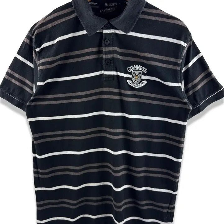 [BUNJANG] Guinness Stripe Polo Shirt / 기네스 스트라이프 폴로셔츠3247
