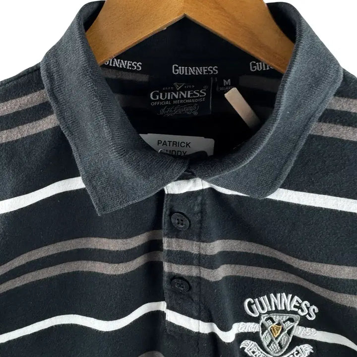 [BUNJANG] Guinness Stripe Polo Shirt / 기네스 스트라이프 폴로셔츠3247