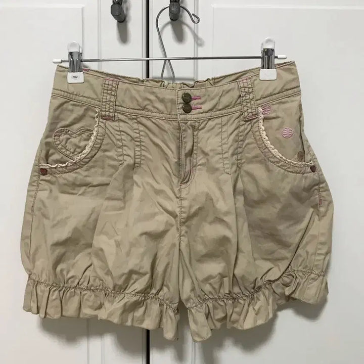 [BUNJANG] Mezzo Piano Mori Latte Gal Vintage Shorts / 메조피아노 반바지 모리 라떼갸루 빈티지 일본