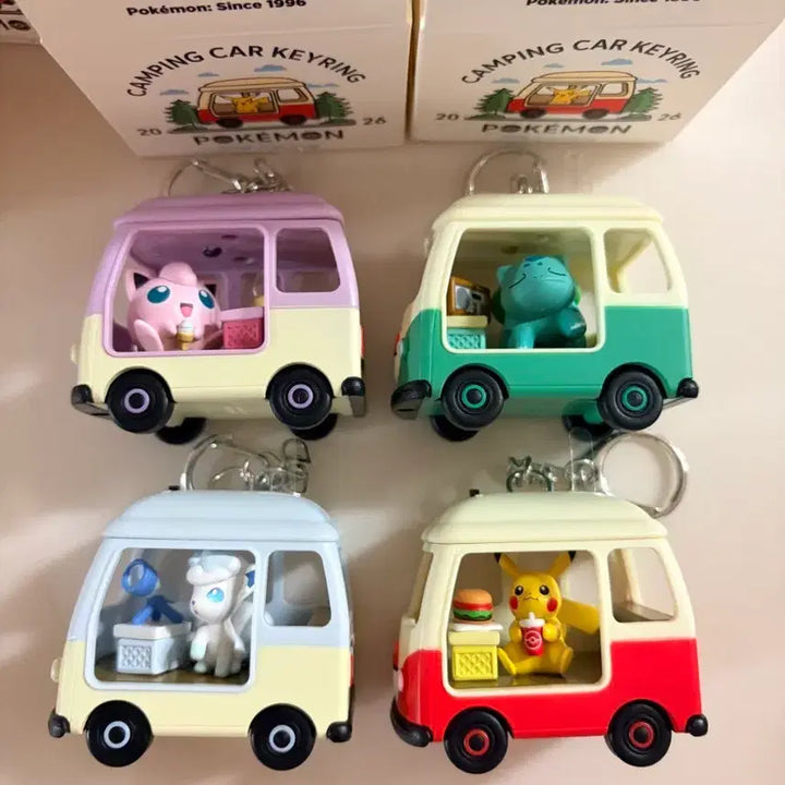 [SOLD OUT] 롯데리아 포켓몬 30주년 캠핑카 키링
