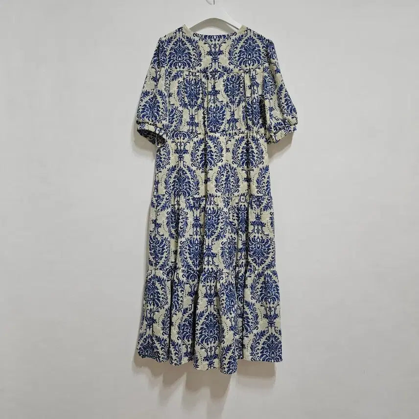 [BUNJANG] Blue String Long Dress / 블루 스트링 롱원피스