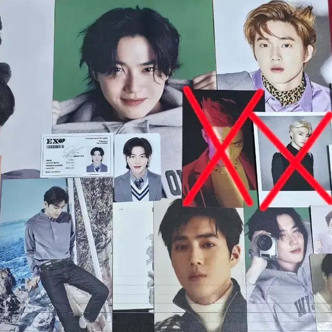 [BUNJANG] EXO SUHO Poster Bundle Set / 엑소 수호 포스터, 포카 등 양도합니다