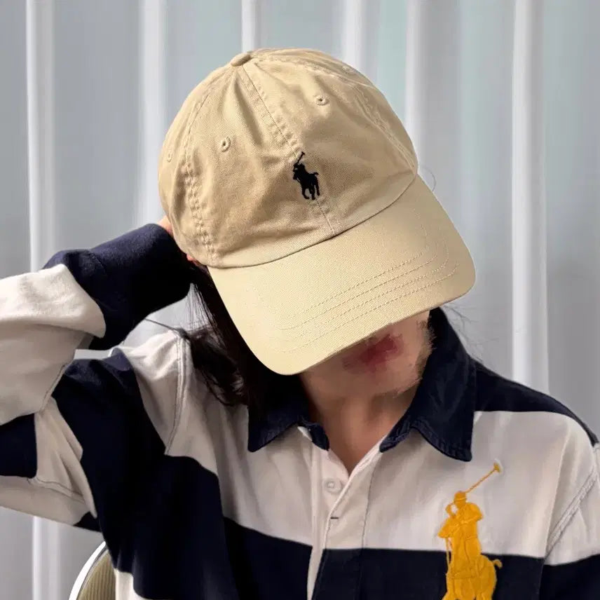 [BUNJANG] Polo Ralph Lauren Classic Cotton Chino Ball Cap Hat / 폴로 랄프로렌 클래식 코튼 치노 볼캡 모자