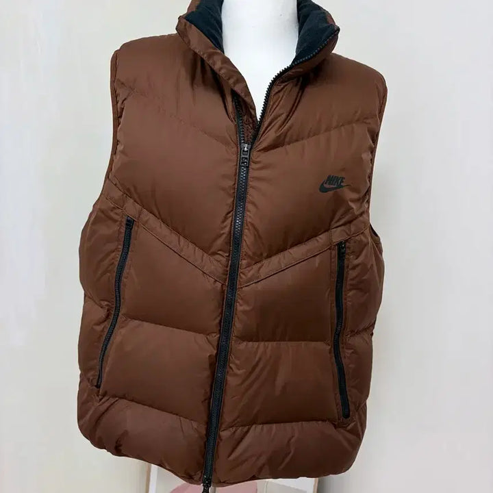[BUNJANG] Nike Storm-FIT Padded Vest - Brown, XL / 나이키 스톰핏 패딩조끼 브라운 XL (1회착용/상태최상) 남성 여성