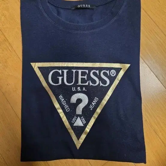 [BUNJANG] Guess Logo T-Shirt / 정품 Guess 반팔티