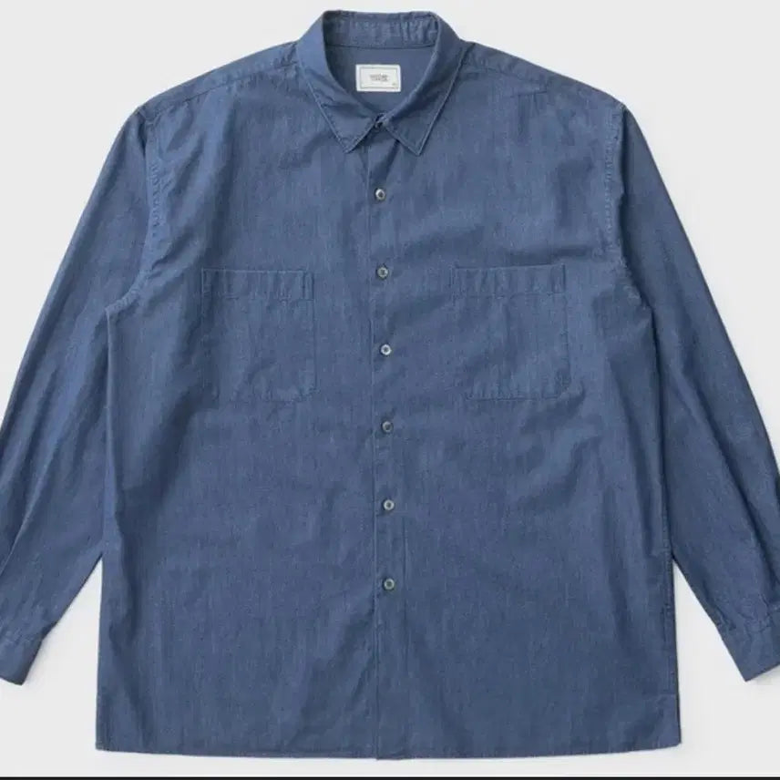 [BUNJANG] Another Office Comfy Oversize Shirt Indigo / [3]어나더오피스 컴피 오버사이즈 셔츠 인디고
