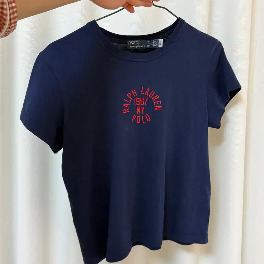 [BUNJANG] Polo Ralph Lauren Navy Short Sleeve Shirt XS / 폴로 랄프로렌 네이비 반팔 셔츠 XS