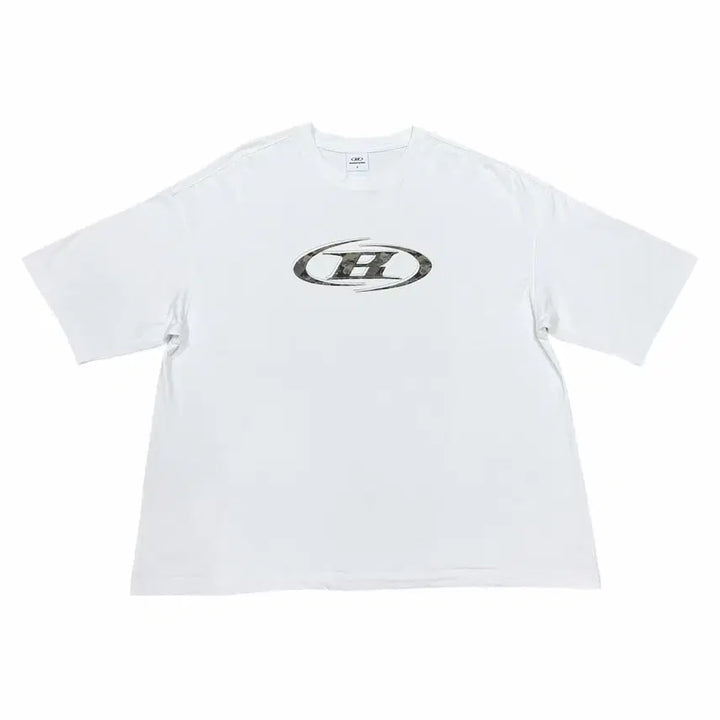 [BUNJANG] Born to Win Camo B Logo Short-Sleeve T-Shirt White / 본투윈 카모 B 로고 반팔 티셔츠 화이트 3
