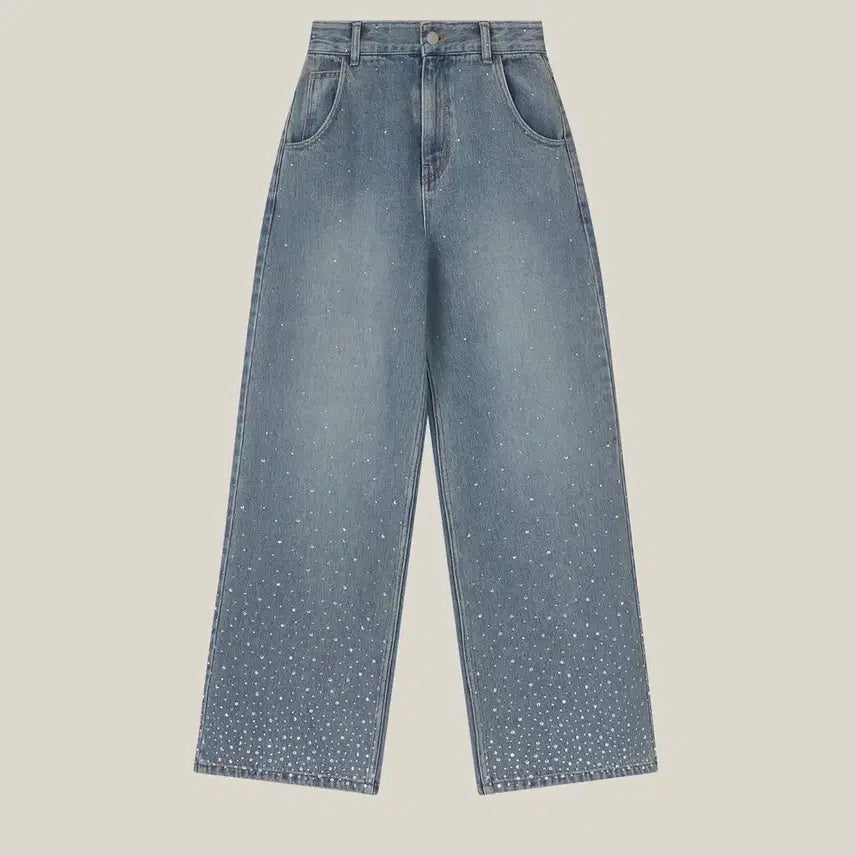 [BUNJANG] Thetis Twinkle Crystal Denim Jeans / 새상품) 더티스 트윙클 크리스탈 데님