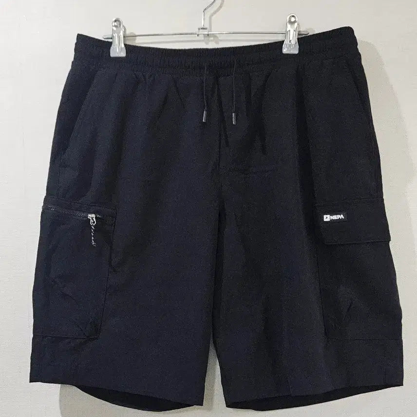 [BUNJANG] Nepa Black Cargo Shorts / 네파 검정 카고 반바지