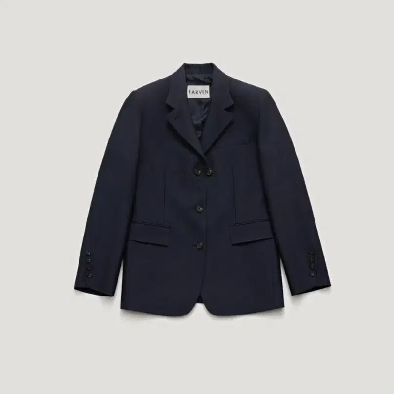 [BUNJANG] Paraveng Wool Silk Setup Suit Navy / 파르벵 울 실크 셋업 네이비