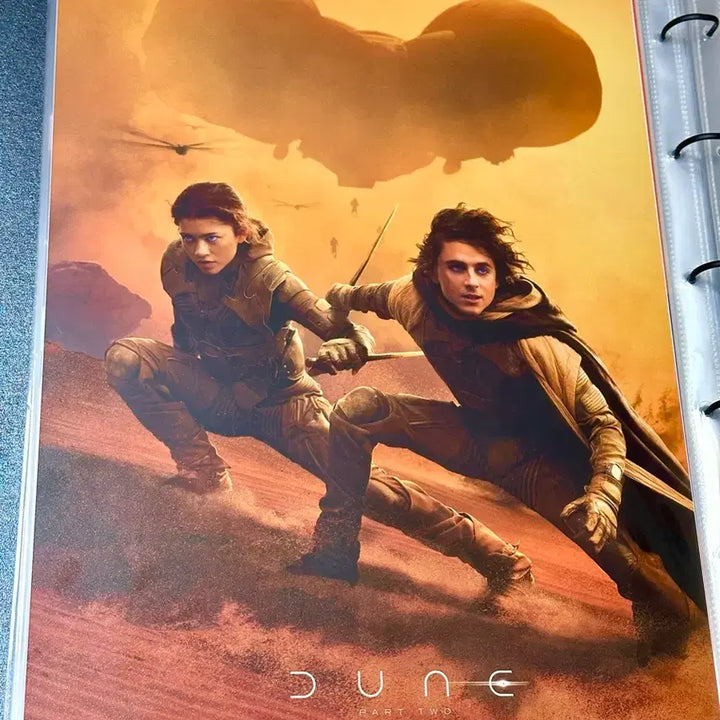 [BUNJANG] Dune 2 A3 Poster - Timothée Chalamet &amp; Zendaya / [희귀한정판] 듄2 포스터(A3), 듄 티모시샬라메 포스터 젠데이야