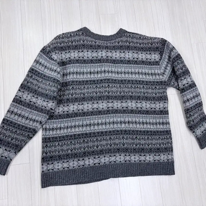 [BUNJANG] Another Office Grandma Fair Isle Cardigan Size 3 / 어나더오피스 그랜마 가디건, 페어아일 가디건