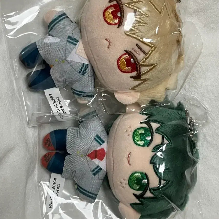 [BUNJANG] My Hero Academia Bakugo Midoriya Nui Pharoo Doll Bundle Set / (일괄)나히아 히로아카 바쿠고 미도리야 누이파루 인형