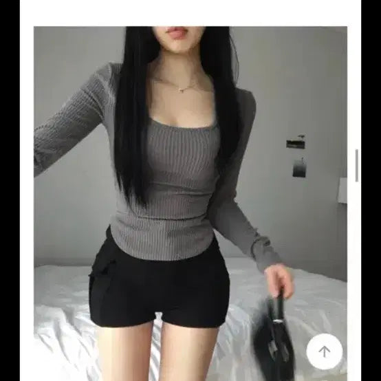 [BUNJANG] Selez Cargo Pocket Stretch Short Pants (M) / 새상품 selez 쫀쫀스판 옆포켓 카고 숏팬츠m