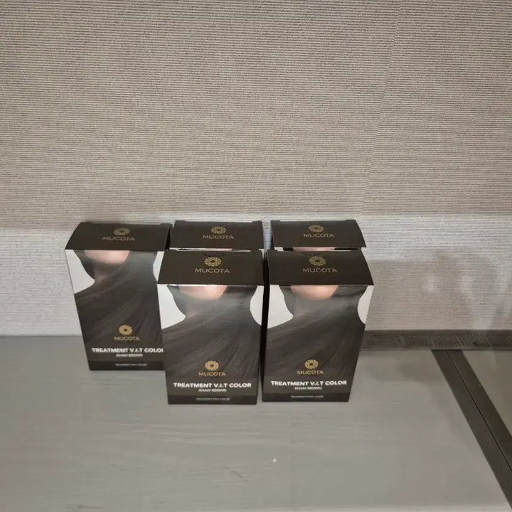[BUNJANG] Mukota Treatment Hair Dye - Khaki Brown (5 Pack) / 무코타 트리트먼트 염색 카키브라운*5개