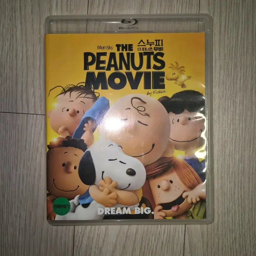 [BUNJANG] The Peanuts Movie Blu-ray / 스누피 더 피너츠 무비 한정판 엽서 블루레이