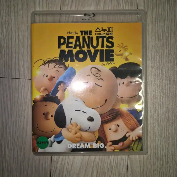 [BUNJANG] The Peanuts Movie Blu-ray / 스누피 더 피너츠 무비 한정판 엽서 블루레이
