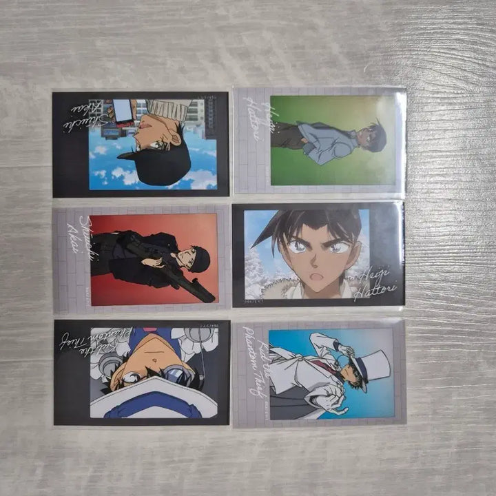 [BUNJANG] Detective Conan Bromide Set: Heiji, Kaito Kid, &amp; Akai / 코난 브로마이드 헤이지&amp;괴도키드&amp;아카이 일괄