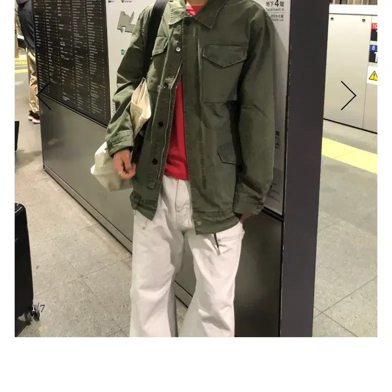 [BUNJANG] Washing Field Jacket / 필드자켓
