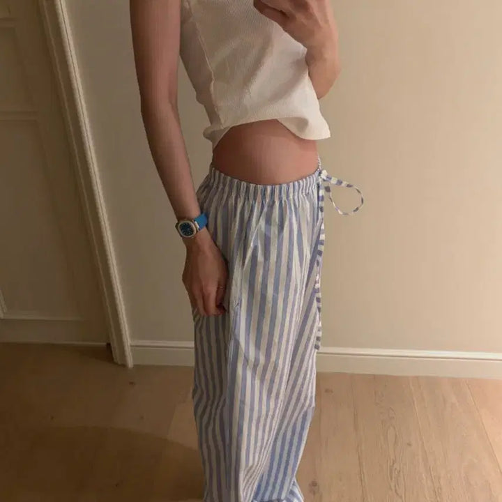 [BUNJANG] Maybe Baby Stripe Pants / 메이비베이비 스트라이프 팬츠