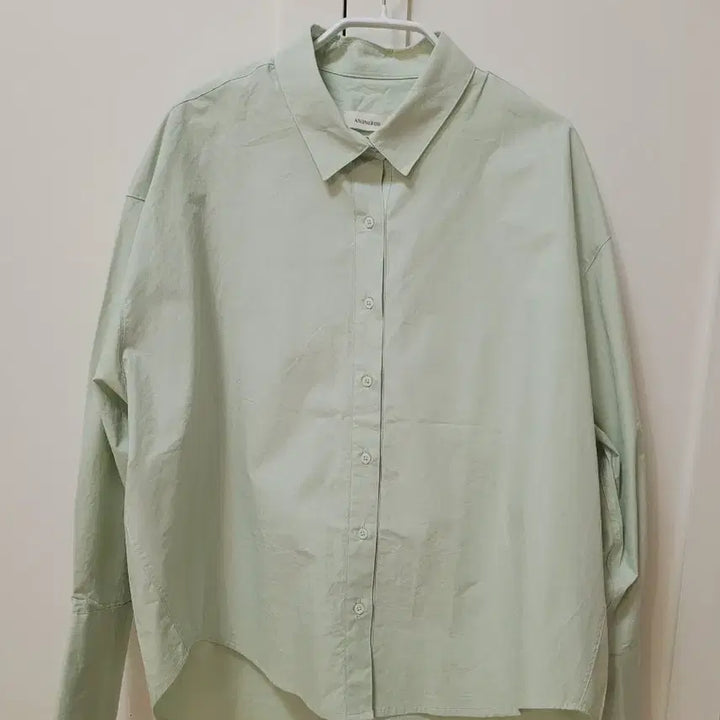 [BUNJANG] Annies Loose Shirt Mint / 앤니즈 Loose shirt 루즈 셔츠 민트