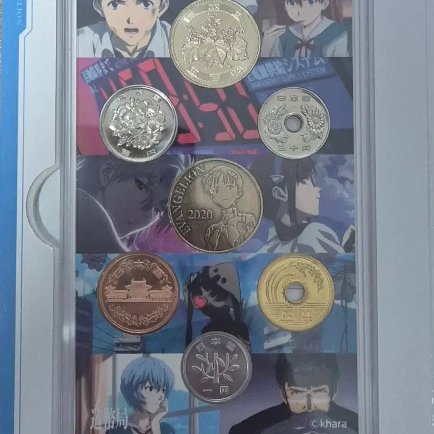 [BUNJANG] Evangelion 25th Anniversary 2020 Coin Set / 에반게리온 2020 주화 세트...방송25주년기념