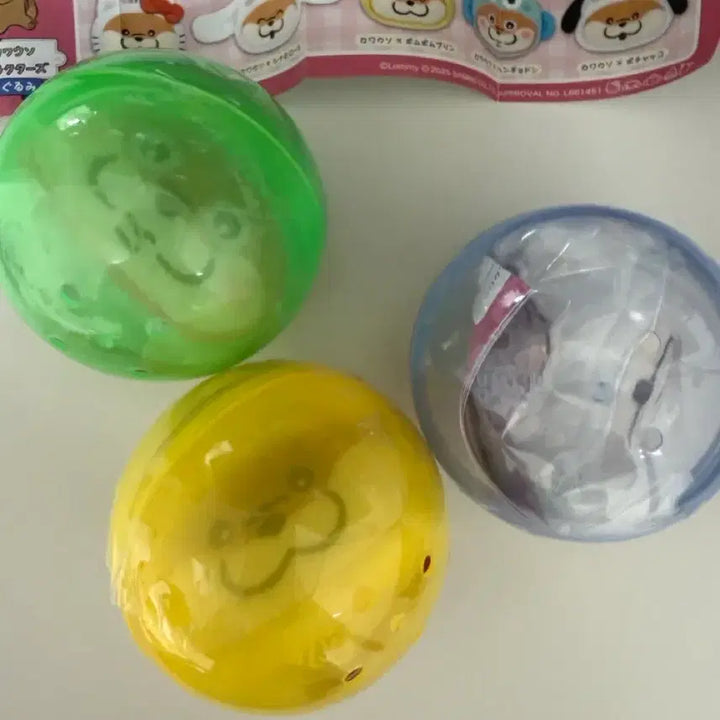 [BUNJANG] Sanrio x Otter Collaboration Random Gacha Keyring (Pom Pom Purin, Cinnamoroll, Hangyodon) / 산리오x수달 콜라보 랜덤 가챠 키링 폼폼푸린,시나모롤,한교동