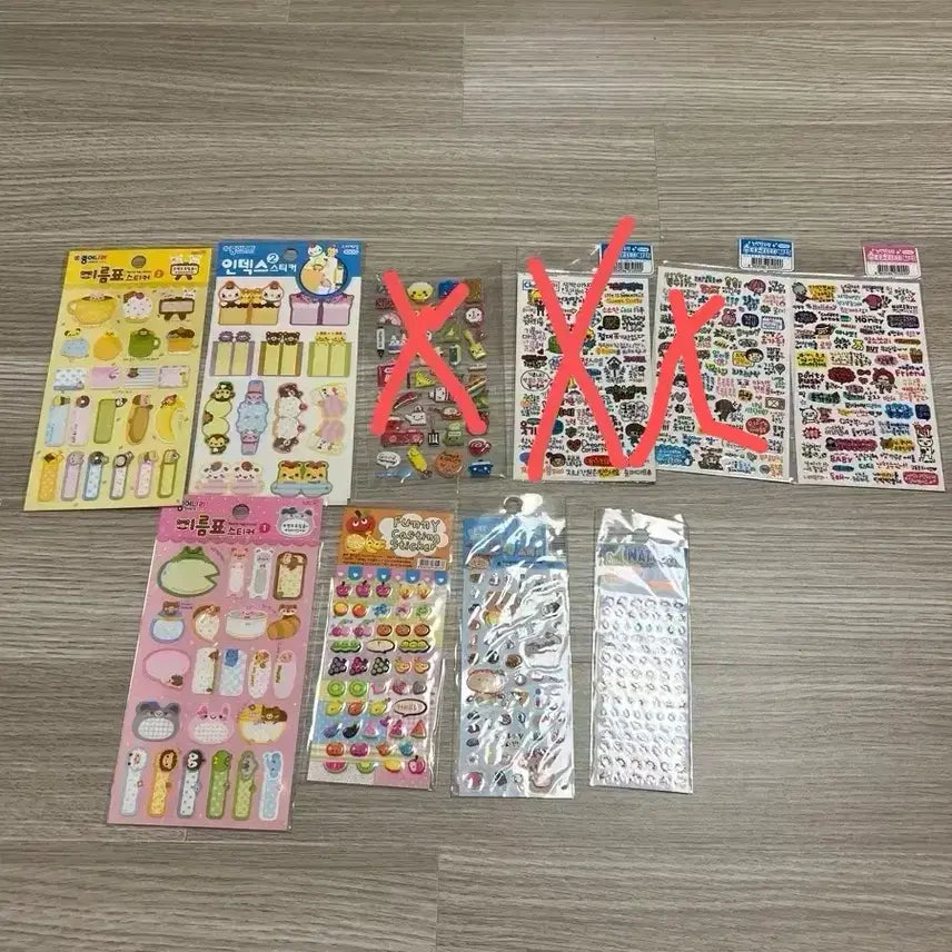 [SOLD OUT] 한국 고전 스티커 개별가