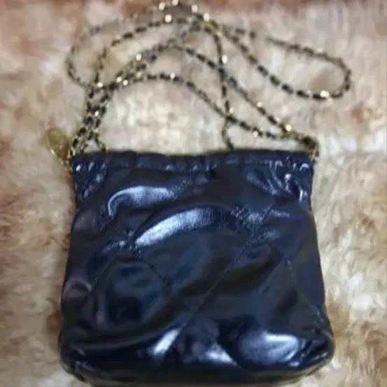 [BUNJANG] Chanel Black Leather Chain Shoulder Bag / 샤넬 블랙 레더 체인 숄더백