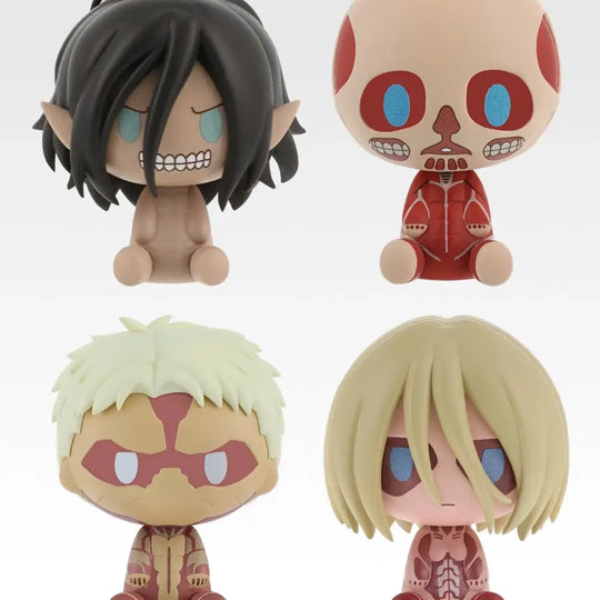 [BUNJANG] Attack on Titan Individual Resolve Choconoco Full Set (H Prize, I Prize) / 미개봉) 진격의 거인 각자의 결의 H상, I상 초코노코 풀세트