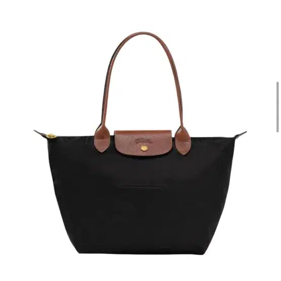 [BUNJANG] Longchamp Le Pliage M Black Shoulder Bag / 롱샴 르 플이라쥬 M 블랙 숄더백