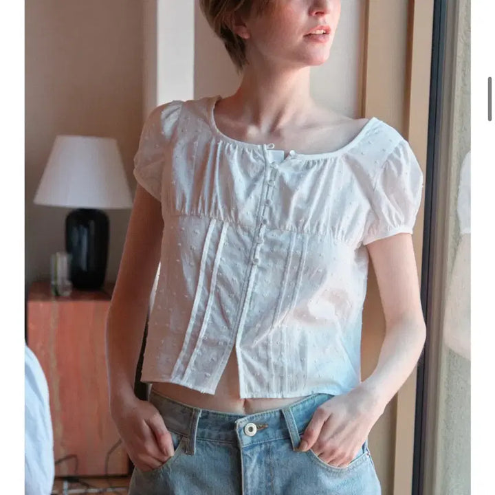 [BUNJANG] Tudment Blouse / 튜드먼트 블라우스