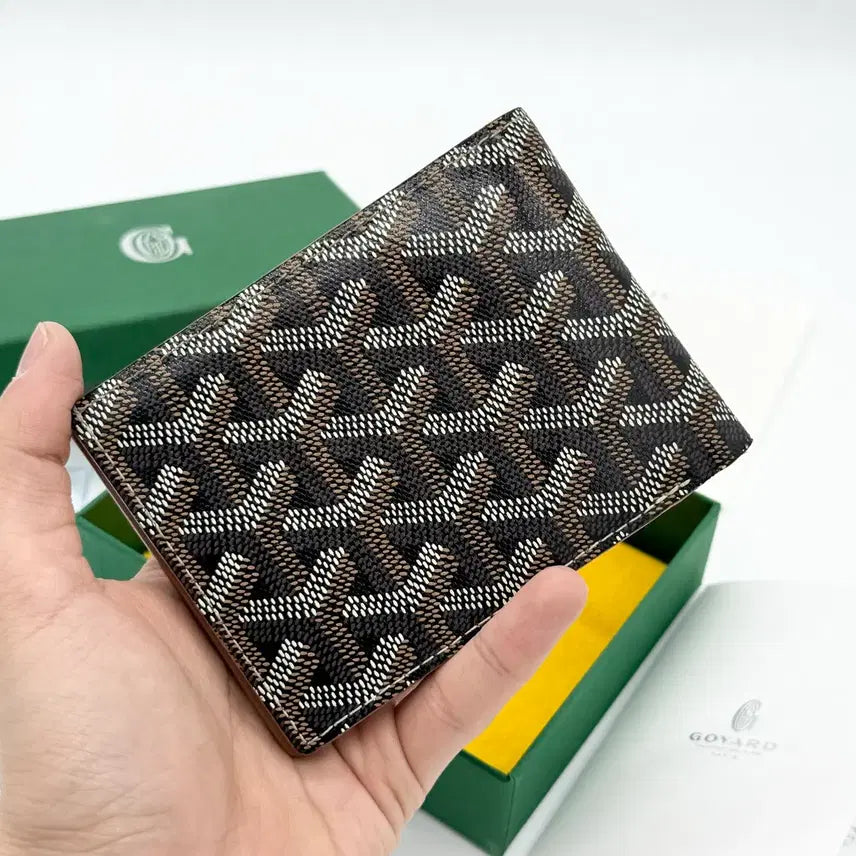 [BUNJANG] Goyard Victorie Bifold Wallet Black Tan / [정품] 고야드 빅투아르 반지갑 블랙 탄